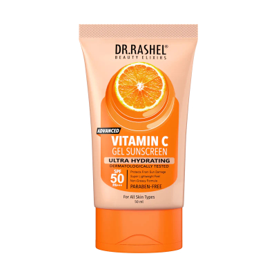 DR.RASHEL VITAMIN C BRIGHTENING & ANTI-AGING SUNSCREEN SPF50, 50G