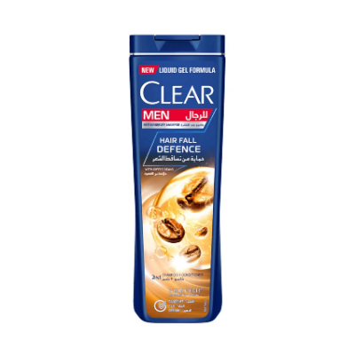 Clear Men 2-in-1 Hairfall Defense Anti-dandruff Shampoo, 400ML