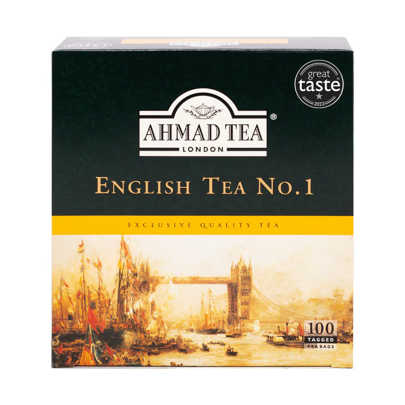 Ahmad Tea English Tea Bags, 100 Bags
