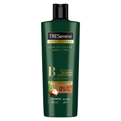 Tresemme Coconut Nourish Coconut Oil & Aloe Vera Shampoo, 400ML