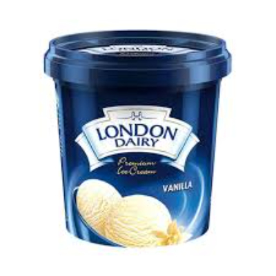 London Dairy Vanilla ICE Cream Cup, 125ML