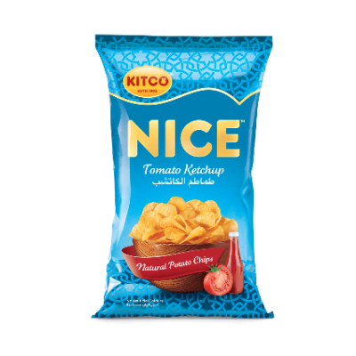 NICE TOMATO KETCHUP POTATO CHIPS, 80G