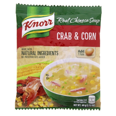 Knorr Crab & Corn Real Chinese Soup, 60gm