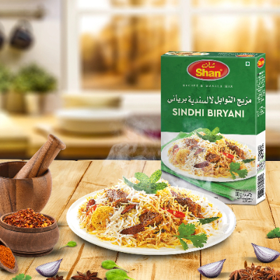 Shan Sindhi Biryani Recipe & Masala Mix, 60gm