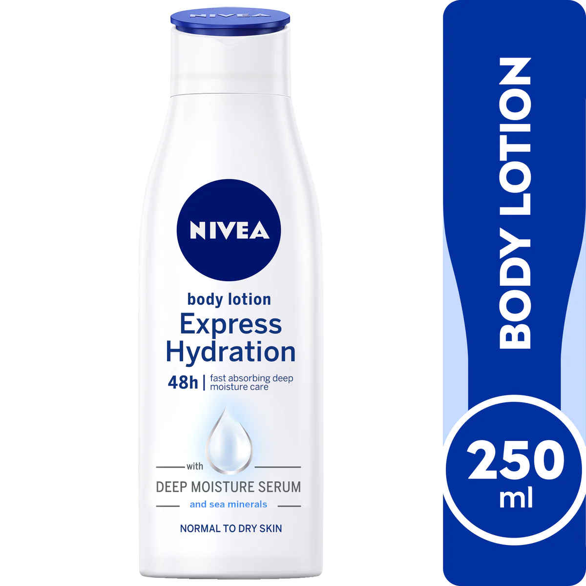 Nivea Body Lotion Express Hydration for Normal Skin 250 ML