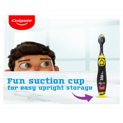 Colgate 6-9 Years Big Kids Smiles Soft Toothbrush, 2 Pieces