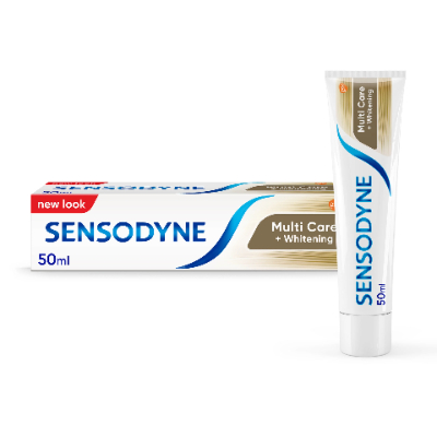 Sensodyne Multi Care Plus Whitening Toothpaste, 50ML