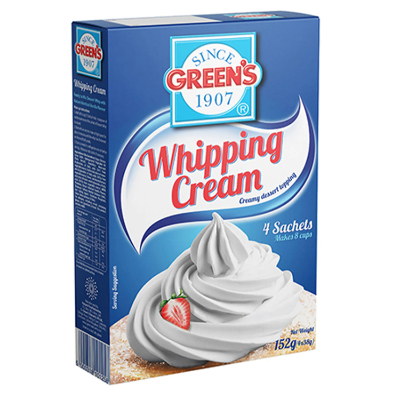 Green's Rich and Creamy Dessert Topping Mix 152gm