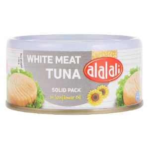 al alali white meat tuna in sunflower oil, 170gm