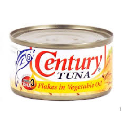 century tuna flakes in vegetable oil, 180gm