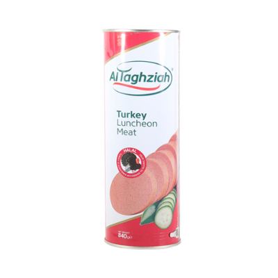 al taghziah luncheon turkey, 840gm
