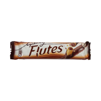 Galaxy flutes chocolate wafer roll 2 fingers, 22.5gm