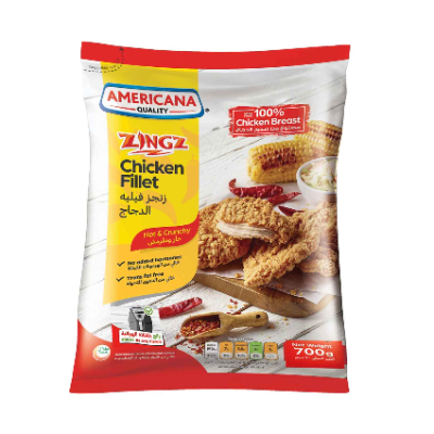 Americana Zingz Chicken Fillet, 700g