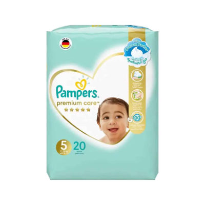 Pampers Premium Care Diapers S5 X 20s
