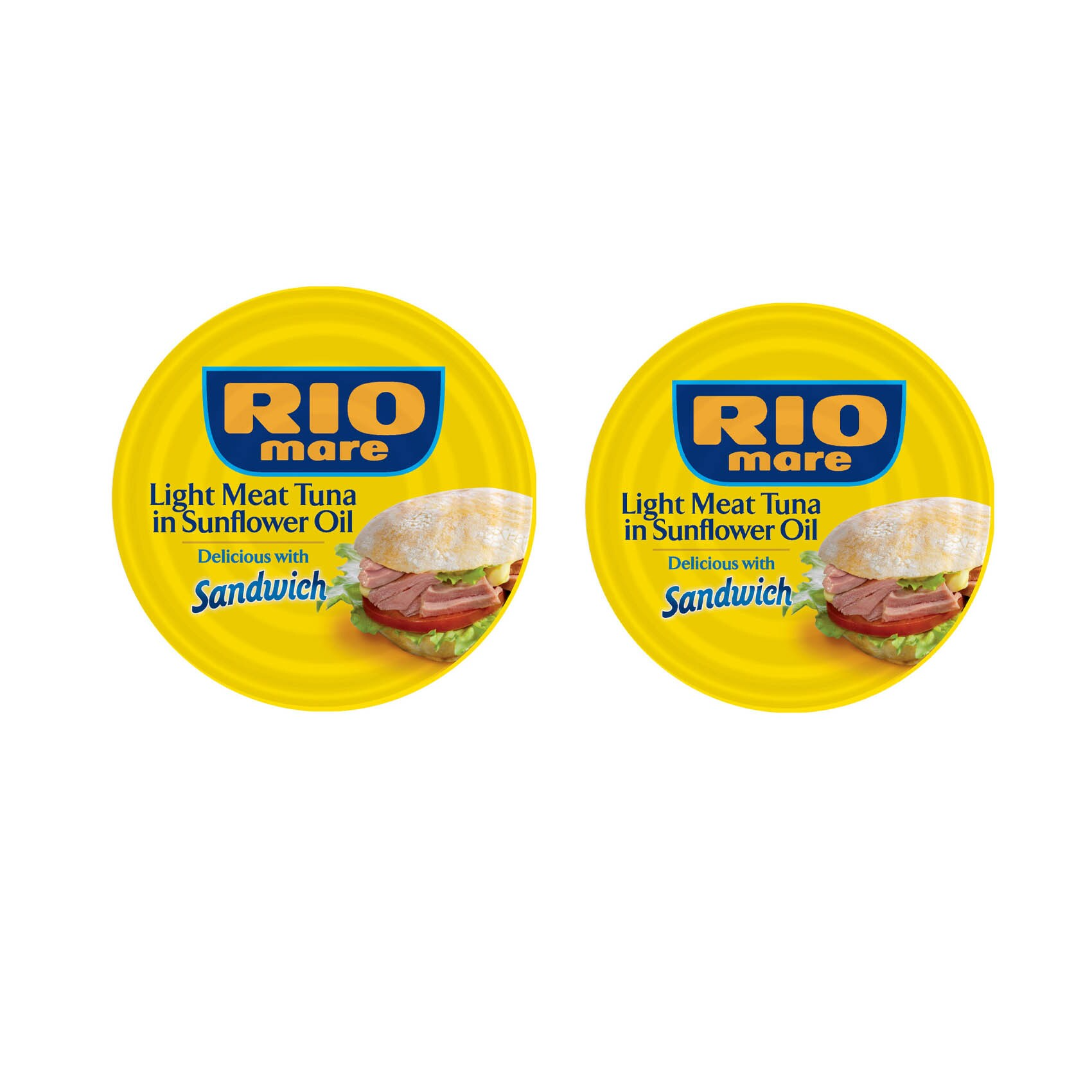 Rio Mare Light Meat Tuna in Sunflower Oil Delicious 160gm*2pcs
