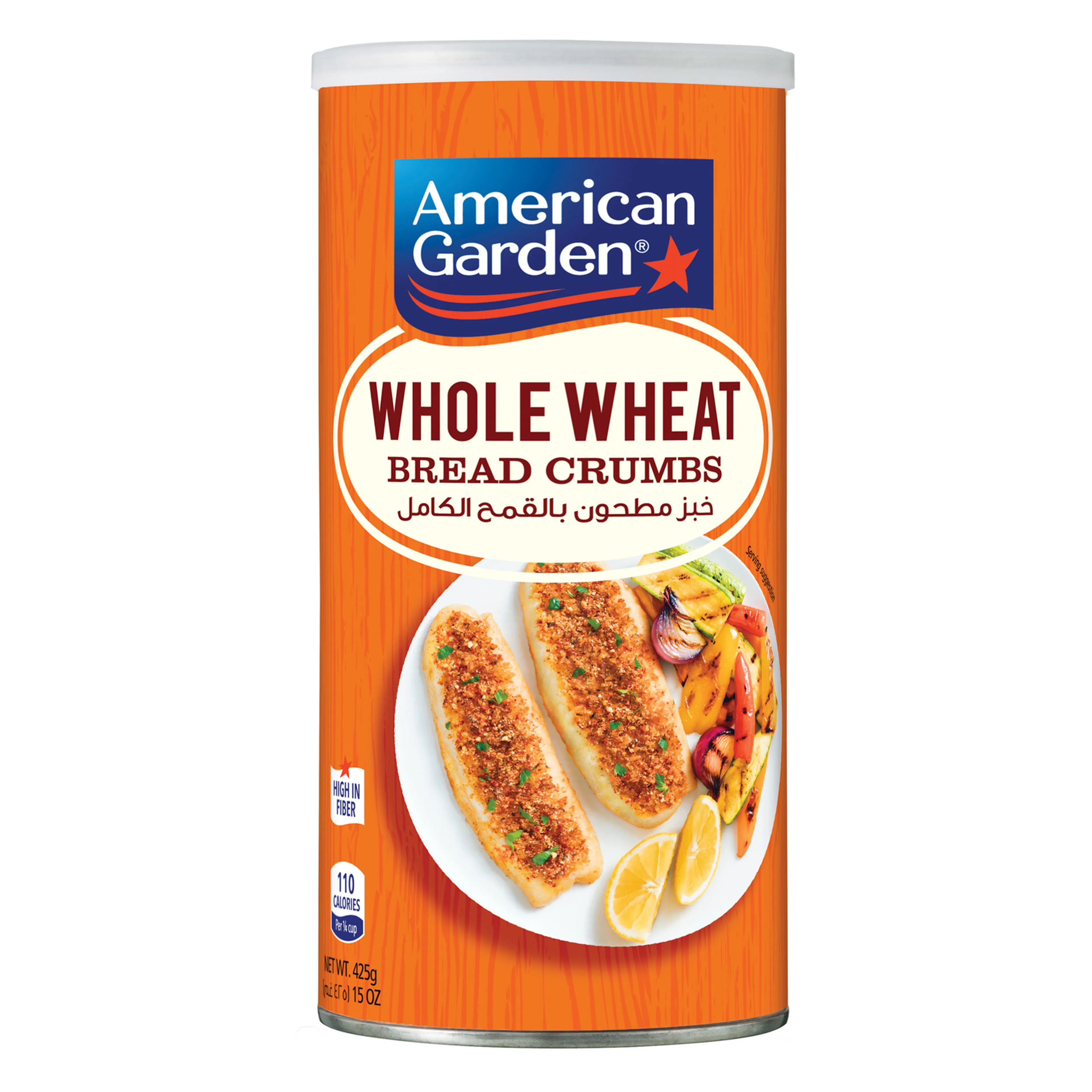 American Garden Whole Wheat Bread Crumbs, 425g
