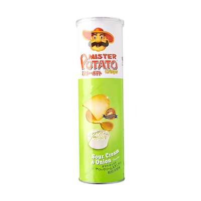 Mister Potato Chips Sour Cream & Onion 160 G