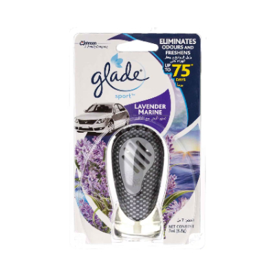 Glade sport lavender marine car air freshener, 7ml