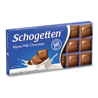Schogetten Alpine Milk Chocolate 100 G