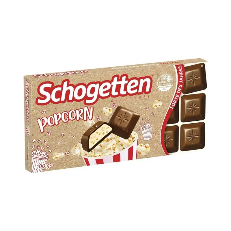 Schogetten Chocolate Popcorn, 100g